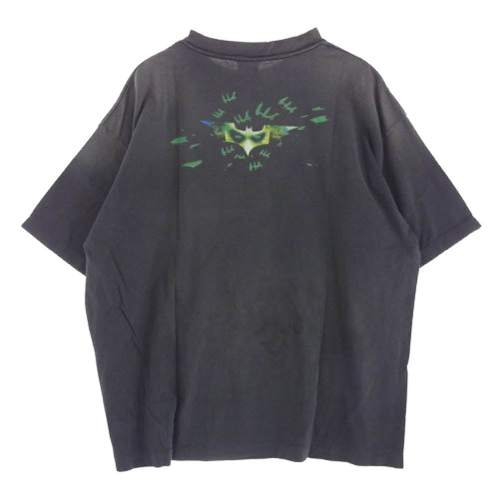 SAINT MICHAEL セントマイケル SM-HR8-0000-C53 The Dark Knight JOKER BTM_SS TEE ダークナイト ジョーカー 半袖 Tシャツ XLサイズ ブラウン系 XL【新古品】【未使用】【中古】