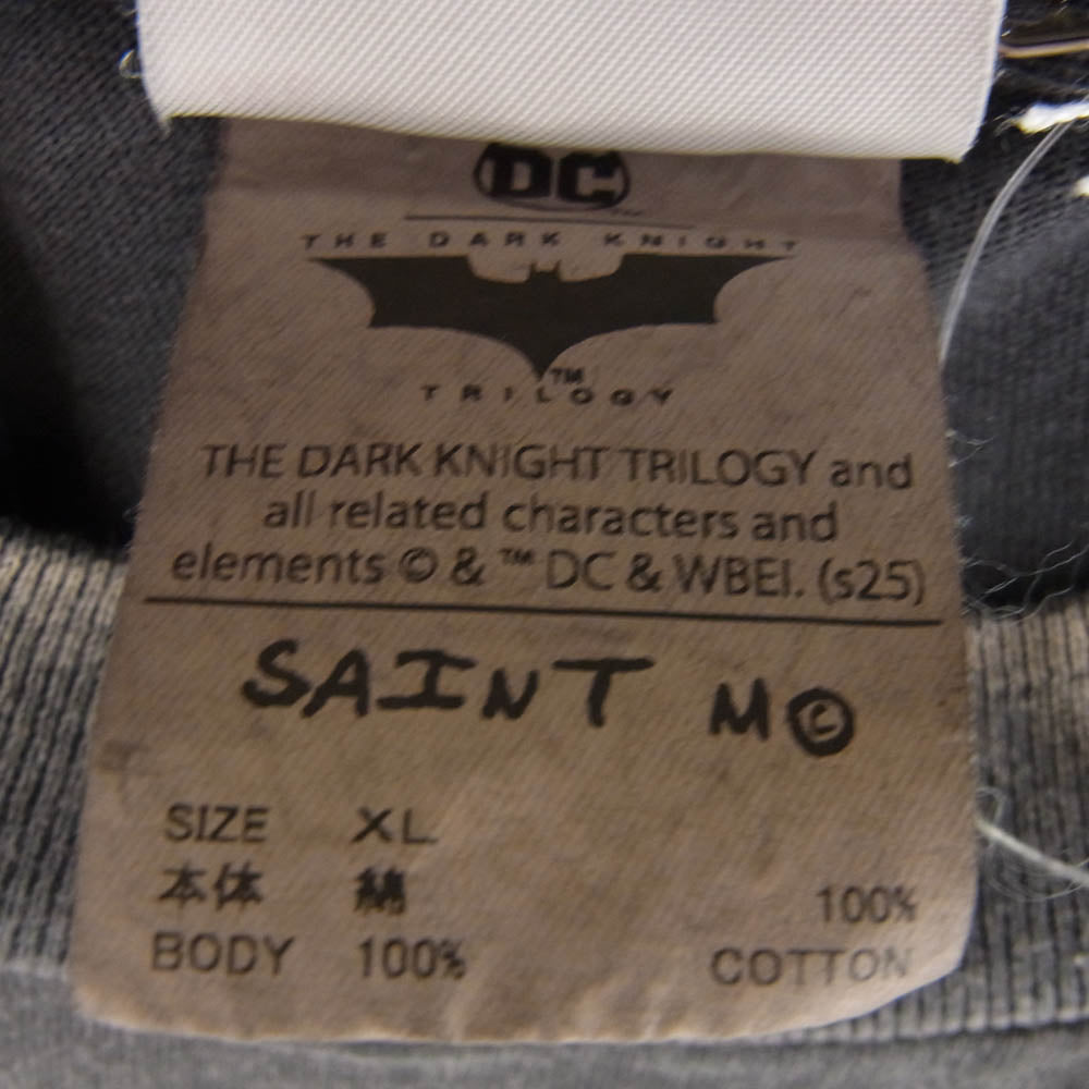 SAINT MICHAEL セントマイケル SM-HR8-0000-C53 The Dark Knight JOKER BTM_SS TEE ダークナイト ジョーカー 半袖 Tシャツ XLサイズ ブラウン系 XL【新古品】【未使用】【中古】
