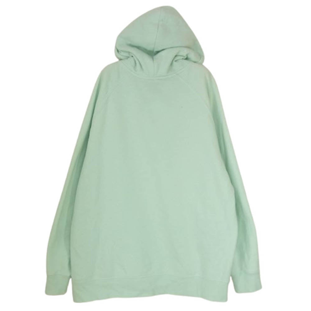 THE NORTH FACE ノースフェイス 721435 ロゴプリント プルオーバーパーカー ライトグリーン系 XL【中古】