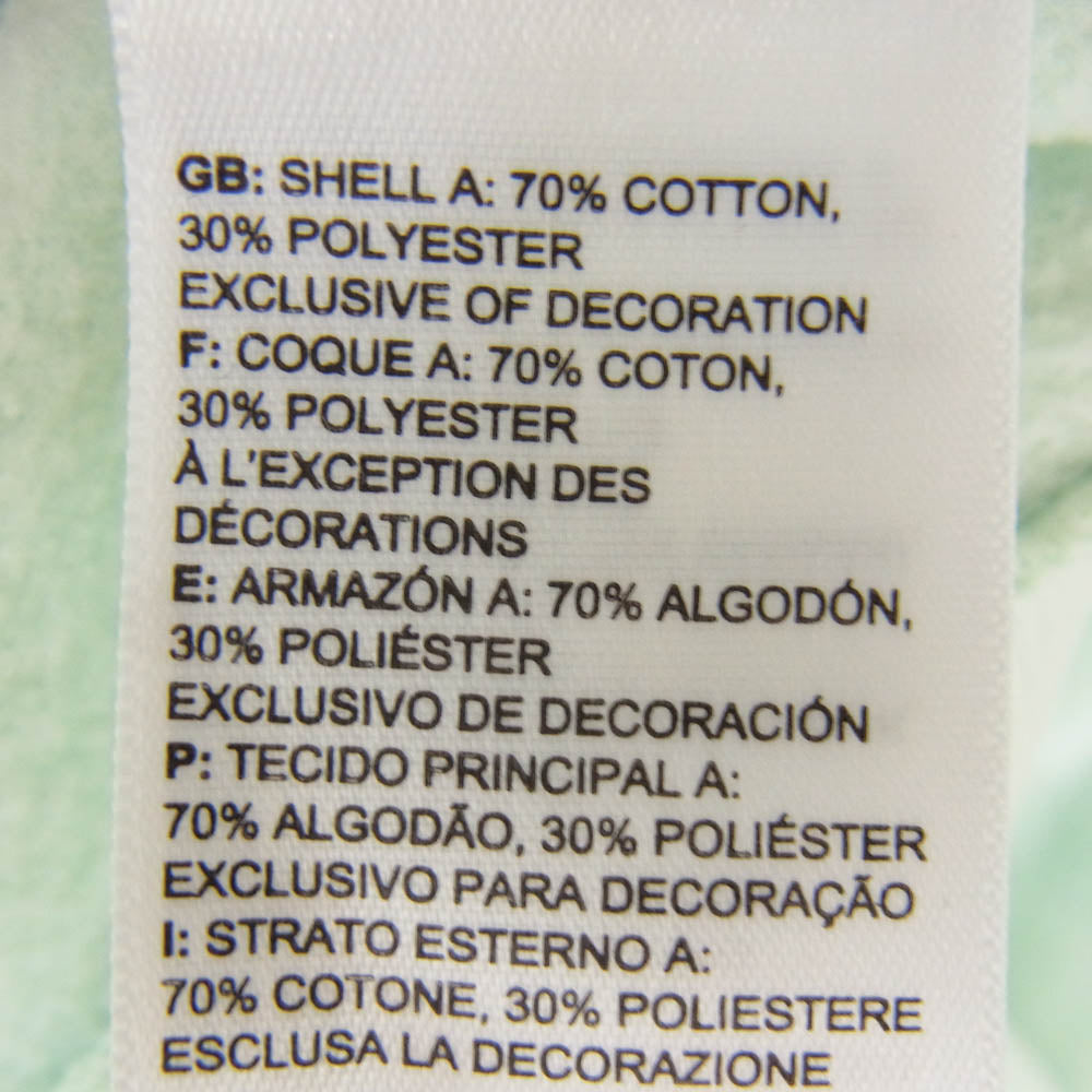 THE NORTH FACE ノースフェイス 721435 ロゴプリント プルオーバーパーカー ライトグリーン系 XL【中古】