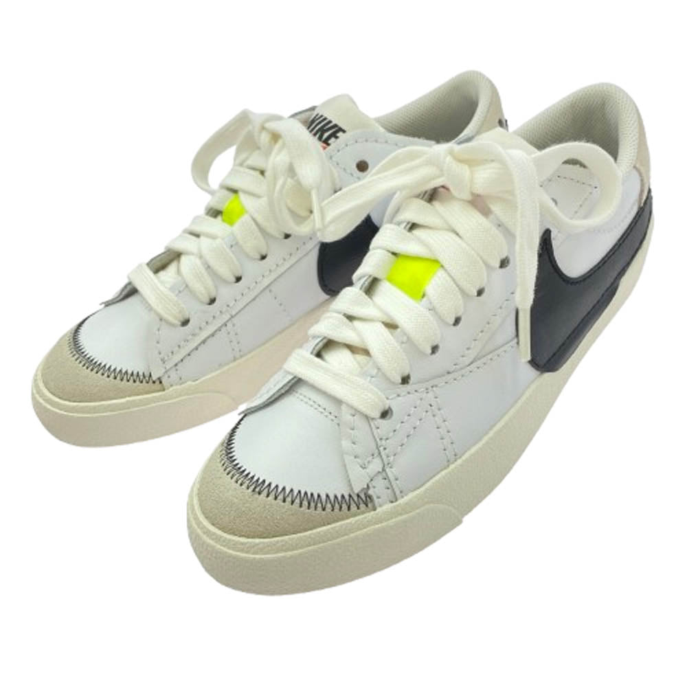 NIKE ナイキ DN2158-101 Blazer Low 77 Jumbo White Black ブレーザー ロー 77 ジャンボ スニーカー ホワイト系 27cm【極上美品】【中古】