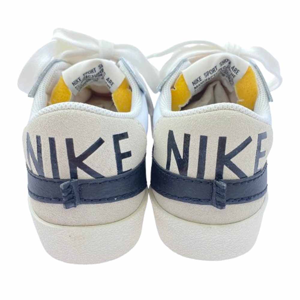 NIKE ナイキ DN2158-101 Blazer Low 77 Jumbo White Black ブレーザー ロー 77 ジャンボ スニーカー ホワイト系 27cm【極上美品】【中古】