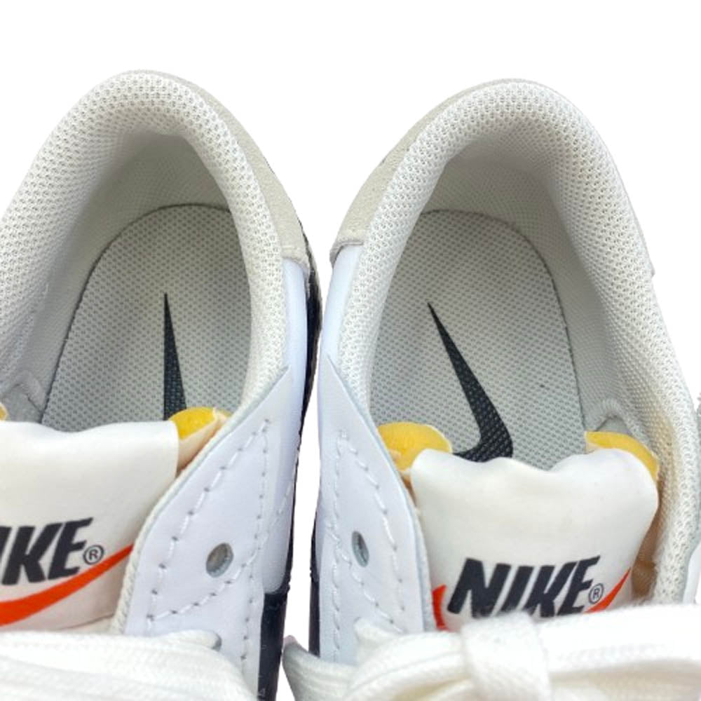 NIKE ナイキ DN2158-101 Blazer Low 77 Jumbo White Black ブレーザー ロー 77 ジャンボ スニーカー ホワイト系 27cm【極上美品】【中古】