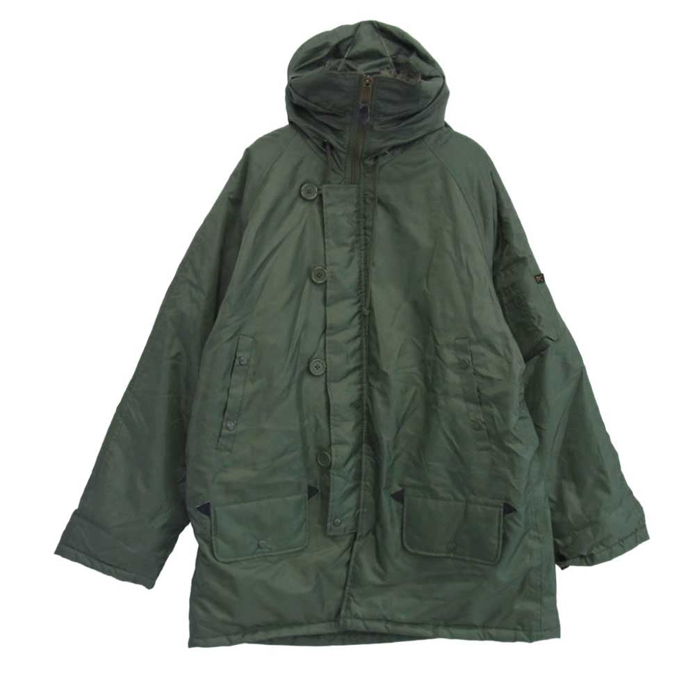 ロスコ N-3B TYPE ミリタリージャケット 中綿コート モスグリーン系 M【中古】