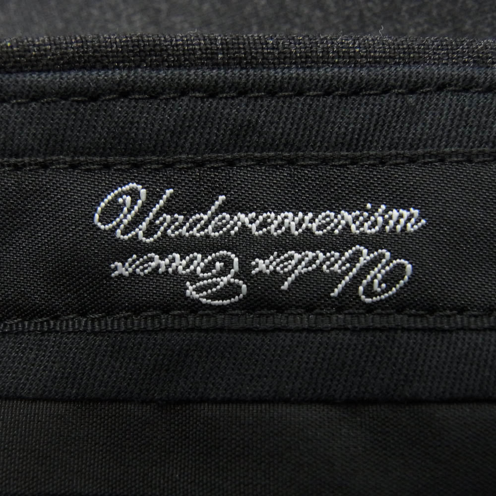 UNDERCOVER アンダーカバー C4533 ウールトロ カットオフ クロップドパンツ ダークグレー系 2【中古】