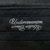 UNDERCOVER アンダーカバー C4533 ウールトロ カットオフ クロップドパンツ ダークグレー系 2【中古】