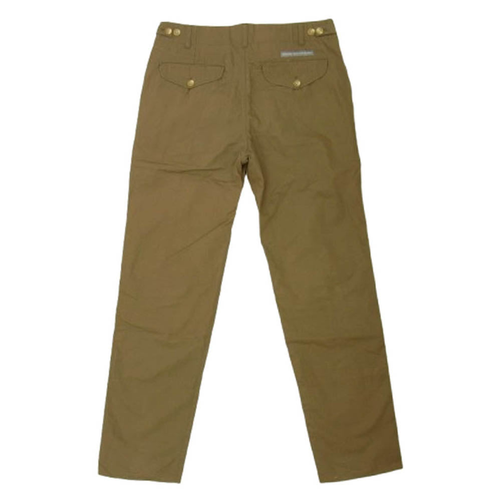 UNDERCOVER アンダーカバー 17SS UCS4501-2 裾裏ストライプ ストレート パンツ ブラウン系 2【中古】