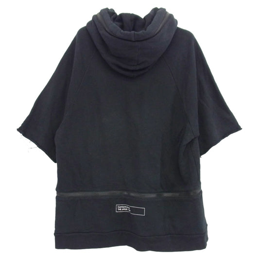 UNDERCOVER アンダーカバー UCU4812-1 TAKE A TRIP 半袖 プルオーバー フーディ ブラック系 3【中古】