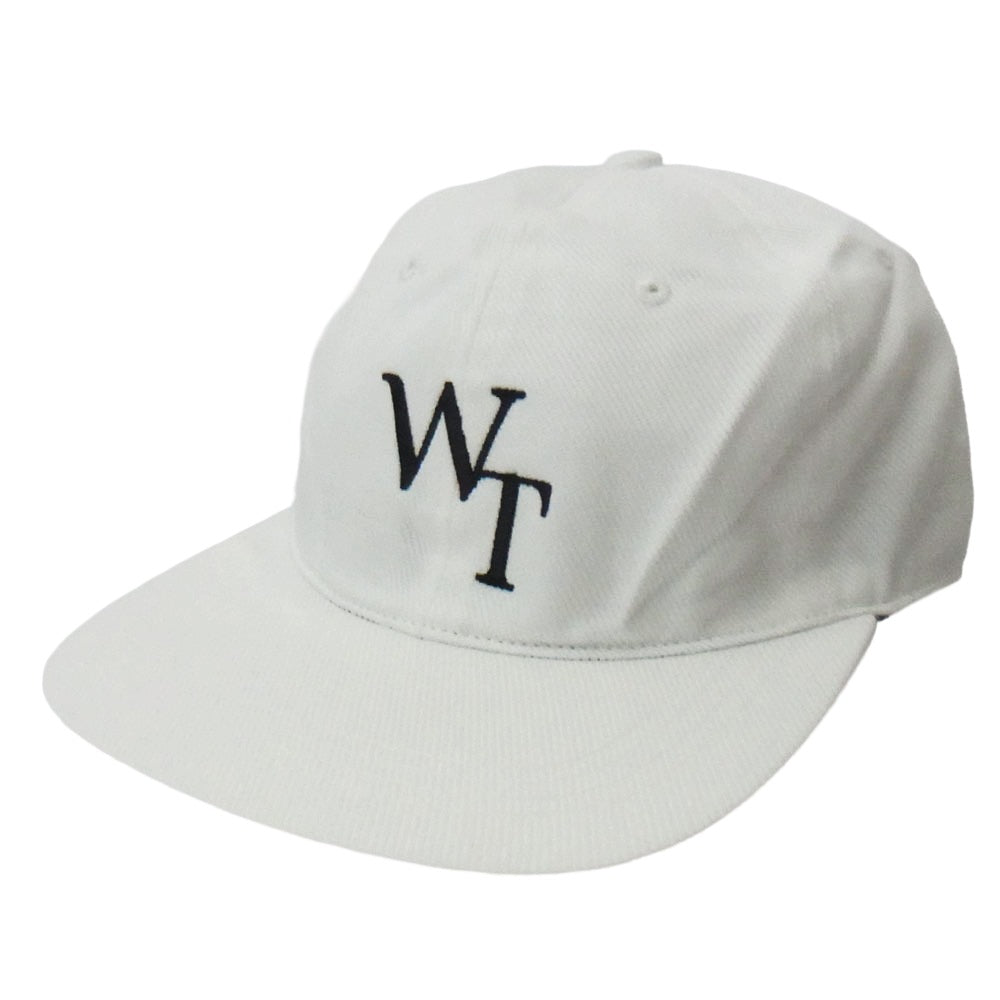 WTAPS ダブルタップス 21AW 212HCDT-HT07 EX.43 T-6H 03 / CAP / COTTON. TWILL CAP ロゴ刺繍 コットン ツイル キャップ ホワイト系 00【新古品】【未使用】【中古】