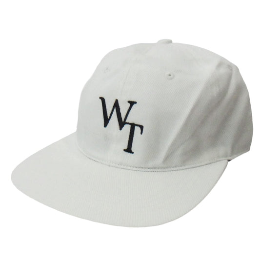 WTAPS ダブルタップス 21AW 212HCDT-HT07 EX.43 T-6H 03 / CAP / COTTON. TWILL CAP ロゴ刺繍 コットン ツイル キャップ ホワイト系 00【新古品】【未使用】【中古】
