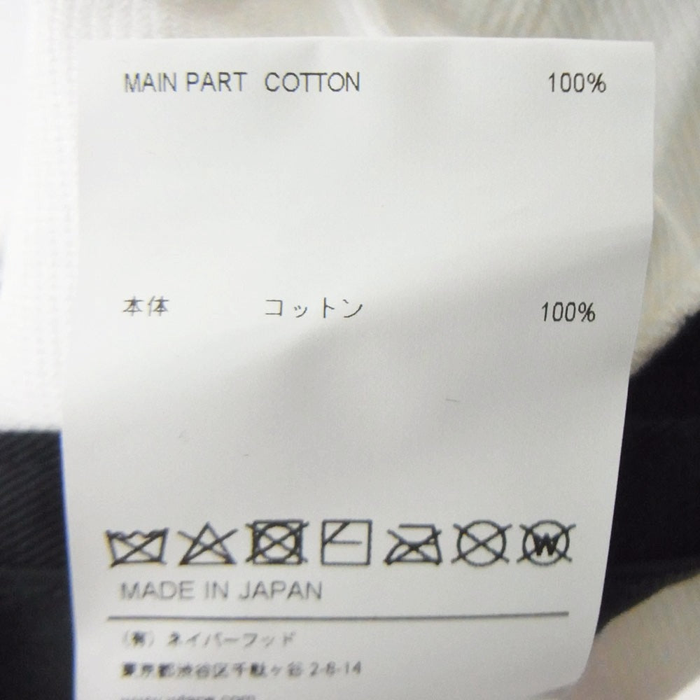 WTAPS ダブルタップス 21AW 212HCDT-HT07 EX.43 T-6H 03 / CAP / COTTON. TWILL CAP ロゴ刺繍 コットン ツイル キャップ ホワイト系 00【新古品】【未使用】【中古】