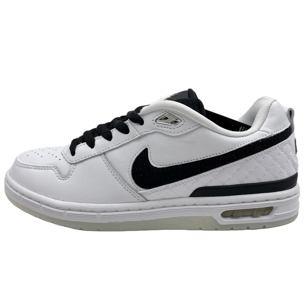 NIKE ナイキ HQ6828-100 SB P-Rod 1 Retro White and Black ピーロッド1 レトロ ローカットスニーカー ホワイト系 27cm【新古品】【未使用】【中古】