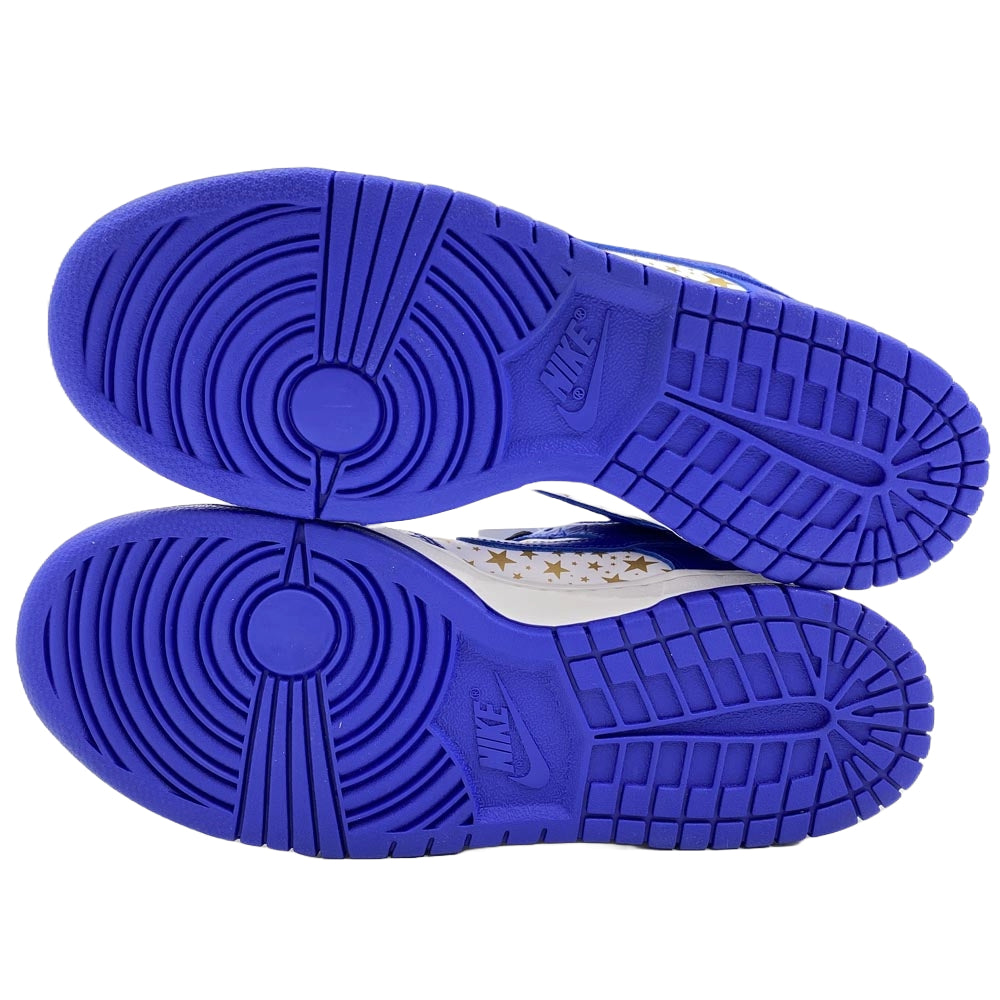 Supreme シュプリーム DH3228-100 × Nike SB ナイキSB Dunk Low OG QS Gold Stars White Hyper Blueダンク ロー ゴールドスターズ ホワイト ハイパー ブルー ローカットスニーカー ブルー系 27cm【新古品】【未使用】【中古】