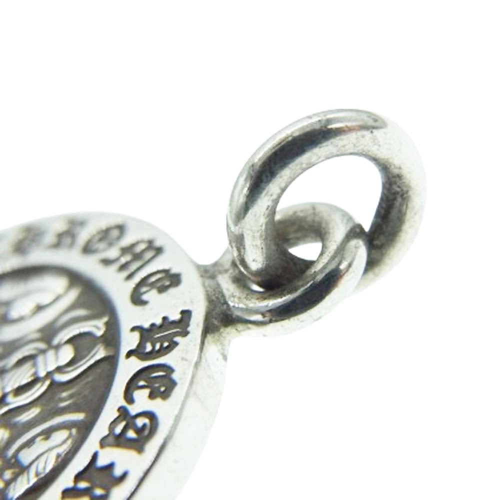 CHROME HEARTS クロムハーツ（原本無） 2025年銀座店購入時レシート原本付属 CHRM ANGL MDL エンジェルメダル V2 チャーム ペンダントトップ シルバー系【中古】
