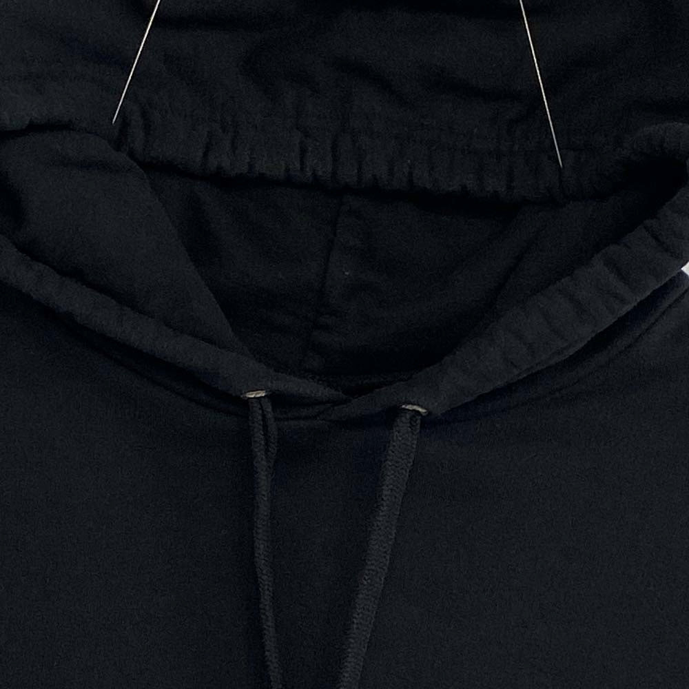 CHROME HEARTS クロムハーツ（原本無） 2024年心斎橋店購入時レシート原本付属 SWTSHRT PLVR ホースシュー バックプリント アームフローラルクロスプリント プルオーバー パーカー フーディ ブラック系 XL【中古】