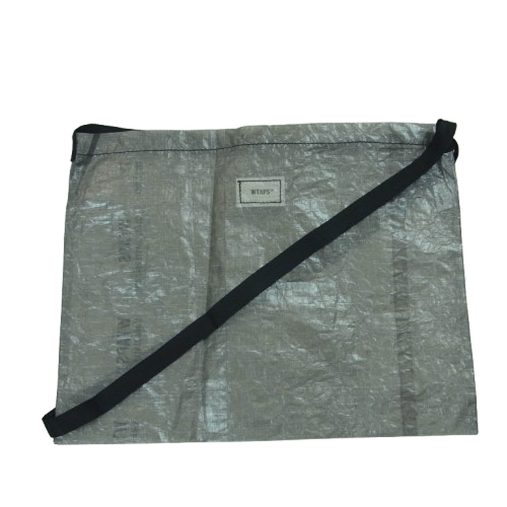 WTAPS ダブルタップス DUMP POUCH BAG ZEPTEPI ゼプテピ ダンプポーチ ショルダー バッグ グレー系【美品】【中古】