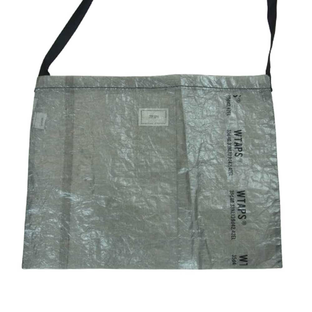 WTAPS ダブルタップス DUMP POUCH BAG ZEPTEPI ゼプテピ ダンプポーチ ショルダー バッグ グレー系【美品】【中古】