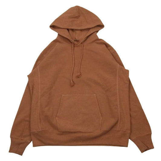 AURALEE オーラリー 17AW A7AP025M Super Milled Hoodie プルオーバー スウェット パーカー オレンジ系 4【中古】