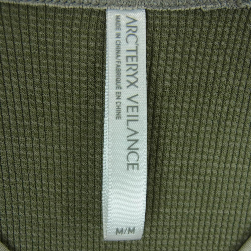 ARC'TERYX アークテリクス VEILANCE ヴェイランス CEVIAN COMP SS SHIRT 半袖 Tシャツ 中国製 グリーン系 M【中古】