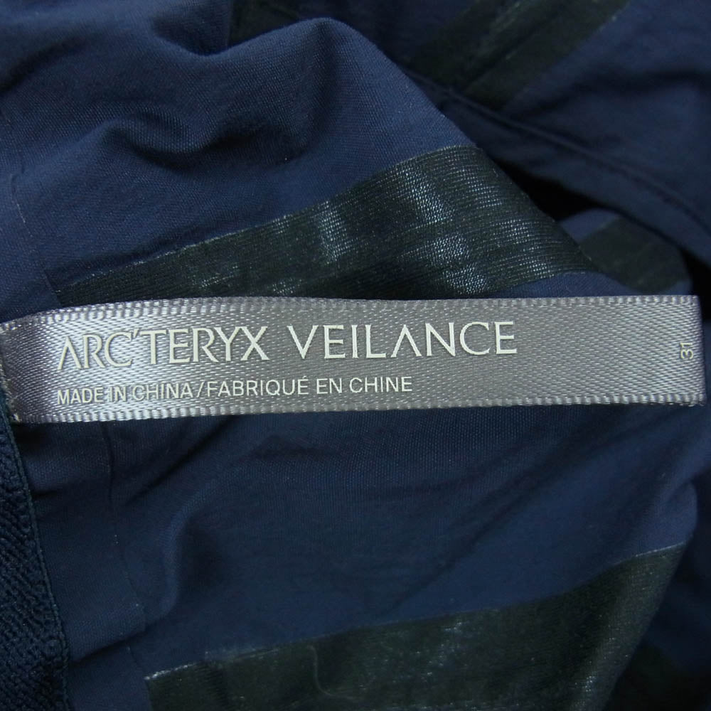 ARC'TERYX アークテリクス VEILANCE ヴェイランス Spere LT Pants スピア LT パンツ 中国製 ネイビー系 31【中古】