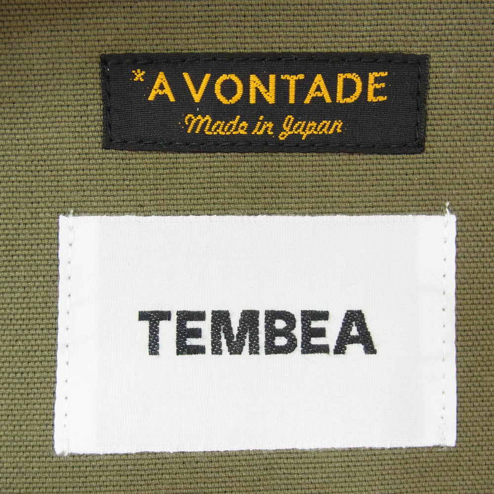 TEMBEA テンベア A VONTADE アボンタージ AMMUNITION BAG ショルダー バッグ カーキ系【美品】【中古】