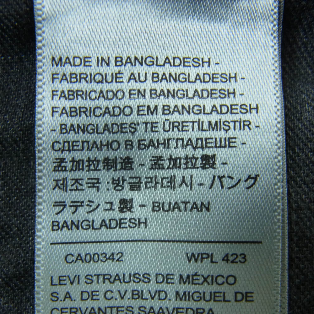Levi's リーバイス BAGGY バギー デニム パンツ バングラデシュ製 ブラック系 W32 L30【中古】