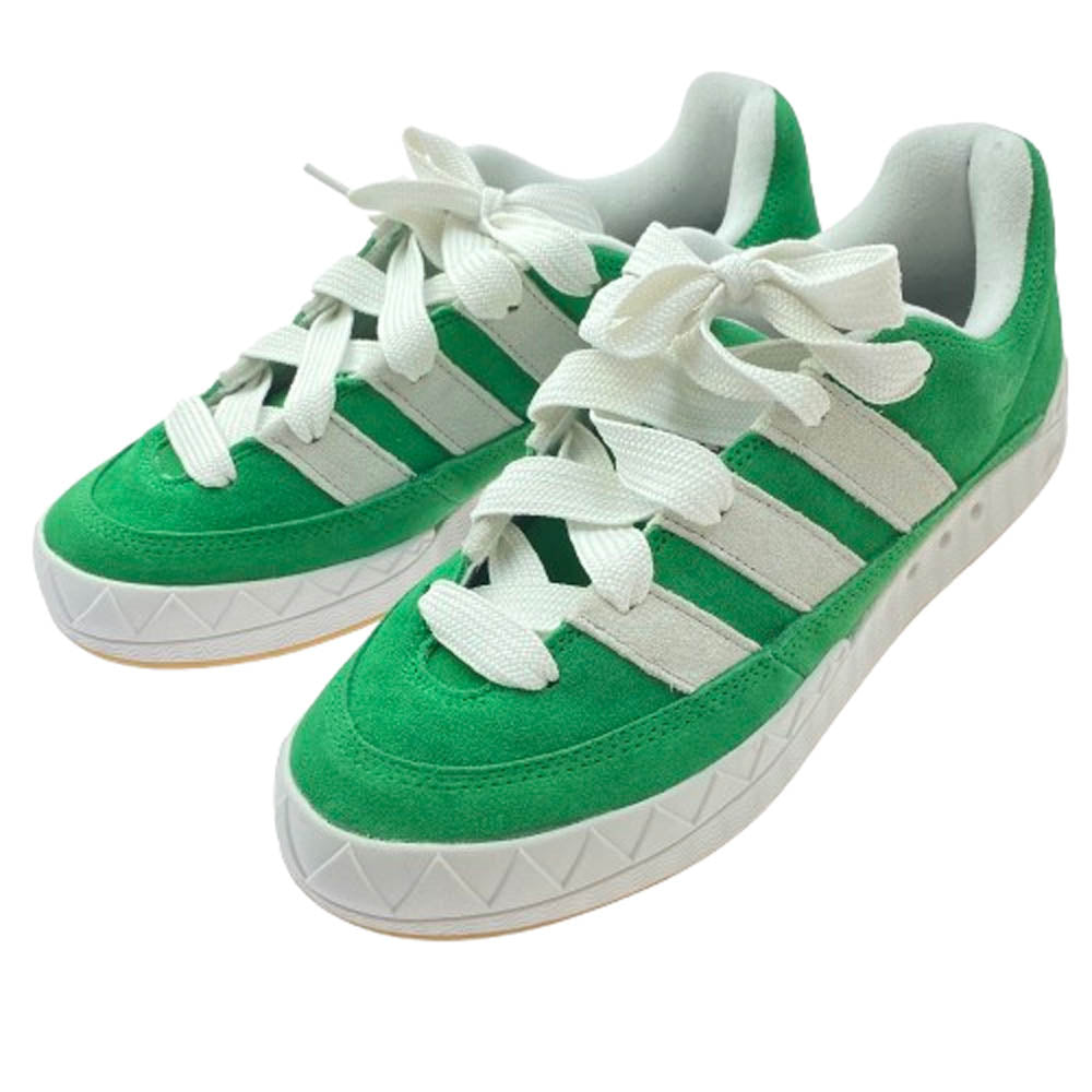 adidas アディダス GZ6202 Originals Adimatic Green オリジナルス アディマティック グリーン スエード スニーカー グリーン系 27.5cm【中古】