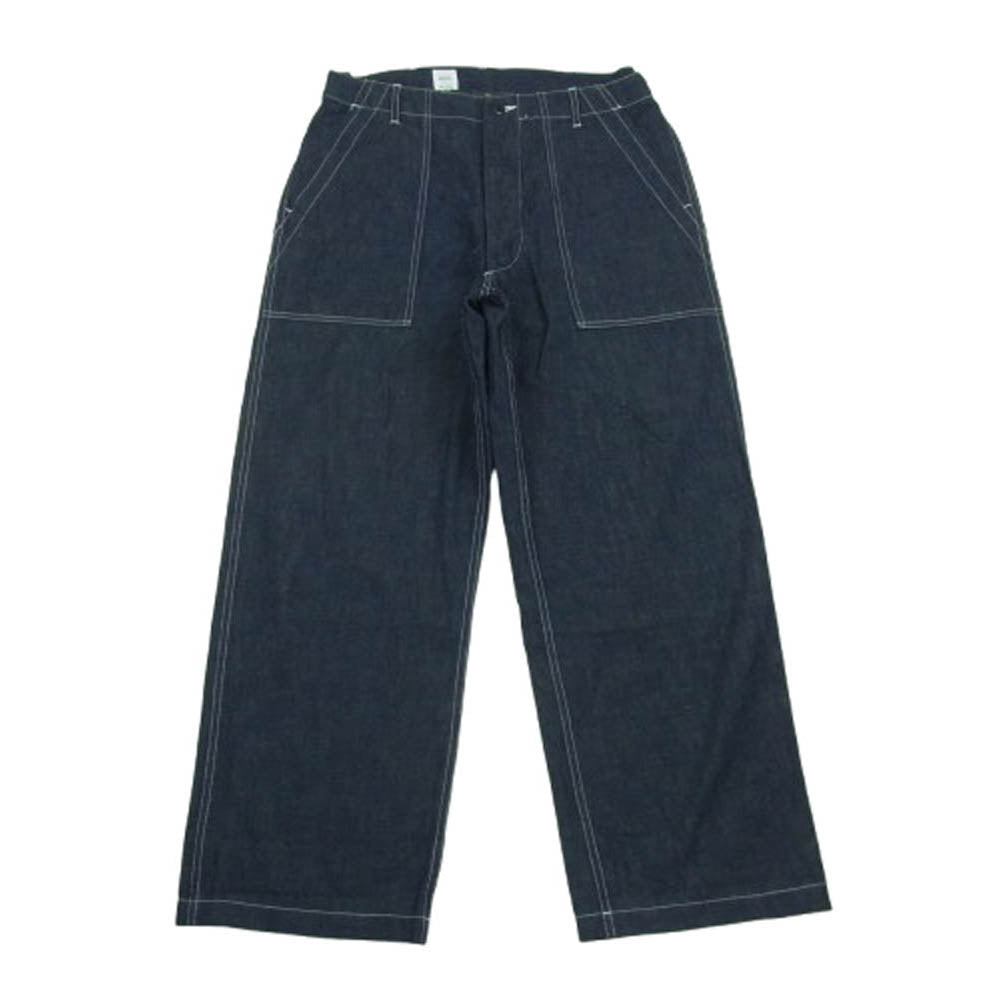 アラン ベイカー デニム パンツ コットン 日本製 インディゴブルー系 4【中古】