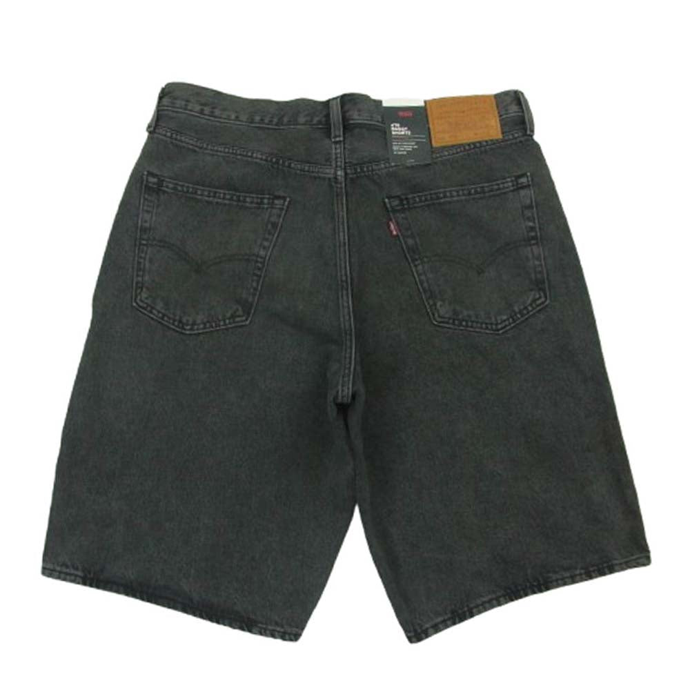 Levi's リーバイス 478 BAGGY SHORTS バギーショーツ ジッパーフライ デニム ショート パンツ グレー系 W34 L12【極上美品】【中古】