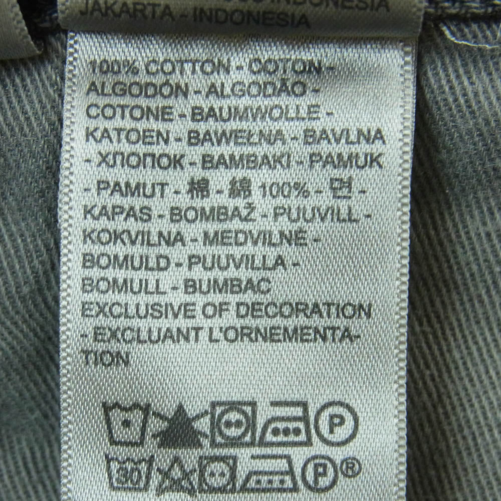 Levi's リーバイス 478 BAGGY SHORTS バギーショーツ ジッパーフライ デニム ショート パンツ グレー系 W34 L12【極上美品】【中古】