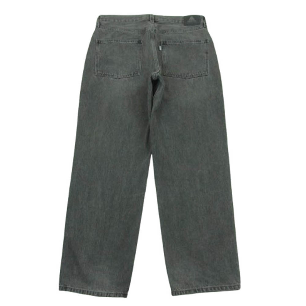 Levi's リーバイス SILVERTAB シルバータブ ルーズフィット ブラック デニム パンツ グレー系 W32 L32【中古】