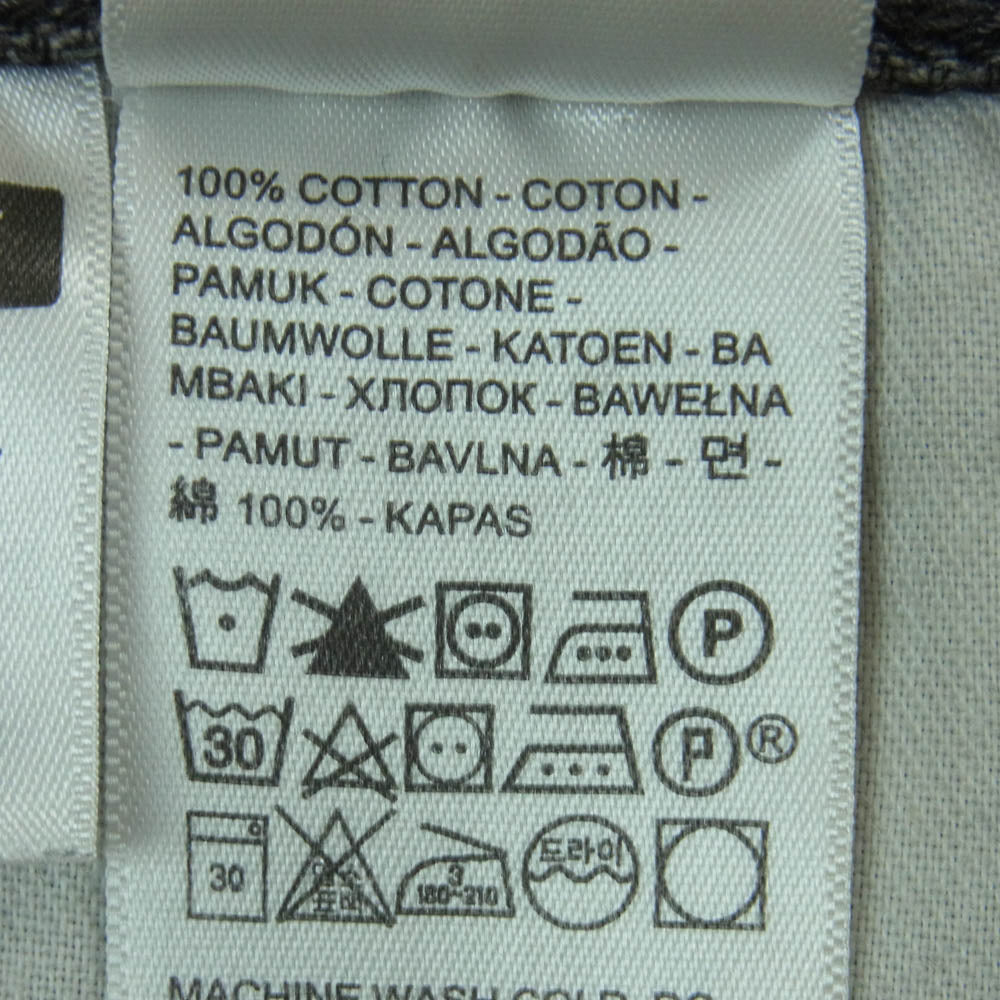Levi's リーバイス SILVERTAB シルバータブ ルーズフィット ブラック デニム パンツ グレー系 W32 L32【中古】