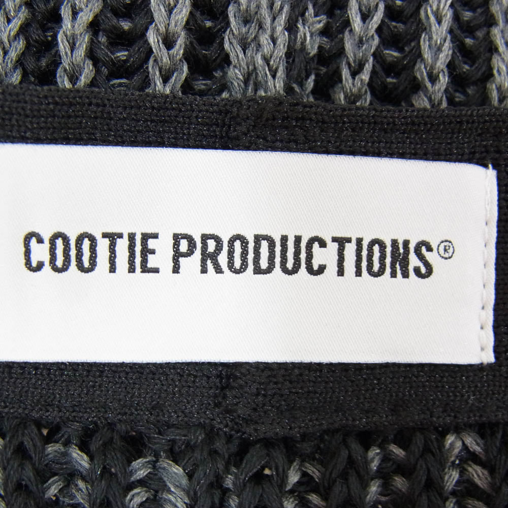 クーティープロダクションズ 25SS CTE-25S516 Knit Crusher Hat 擬麻コットン加工 バケットハット 帽子 ブラック系 FREE【極上美品】【中古】