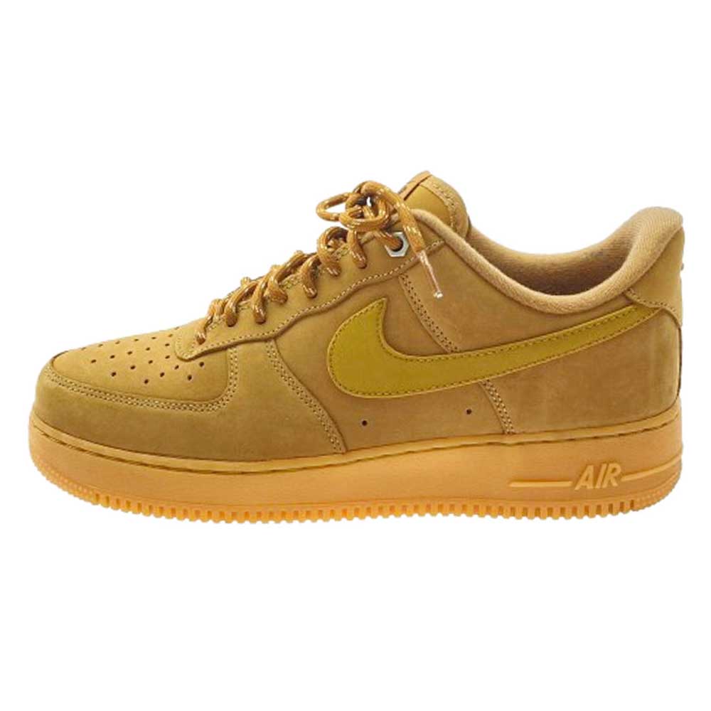 NIKE ナイキ CJ9179-200 Air Force 1 Low '07 WB Flax/Wheat エアフォース1 ロー フラックス ウィート ローカット スニーカー ブラウン系 27.5cm【中古】