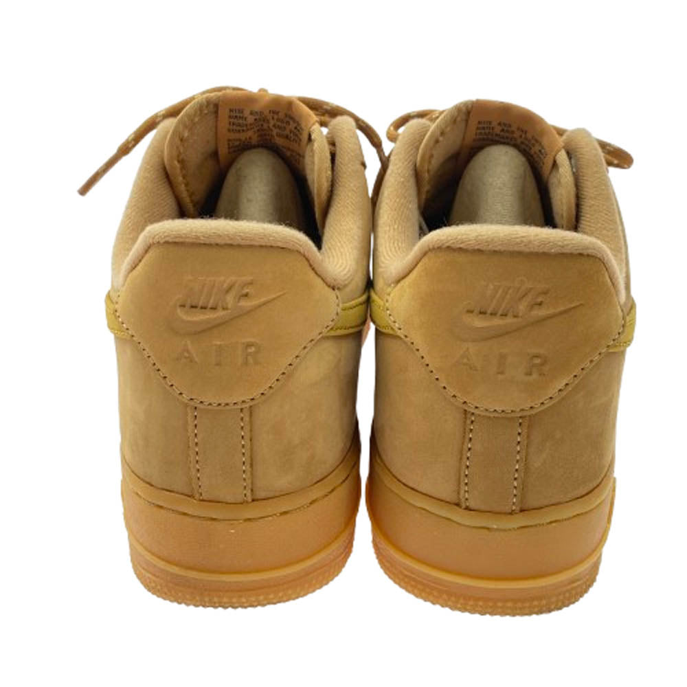 NIKE ナイキ CJ9179-200 Air Force 1 Low '07 WB Flax/Wheat エアフォース1 ロー フラックス ウィート ローカット スニーカー ブラウン系 27.5cm【中古】