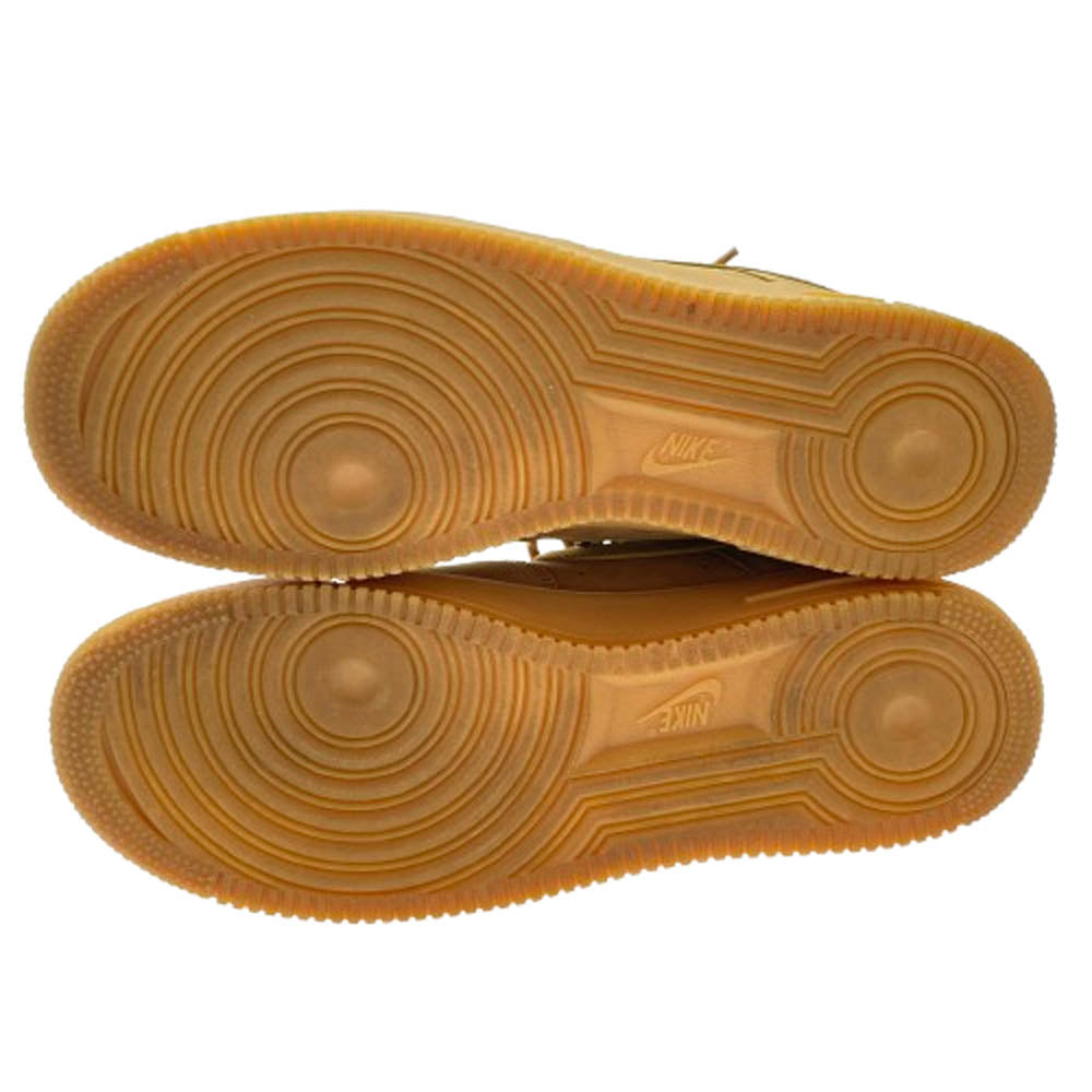NIKE ナイキ CJ9179-200 Air Force 1 Low '07 WB Flax/Wheat エアフォース1 ロー フラックス ウィート ローカット スニーカー ブラウン系 27.5cm【中古】