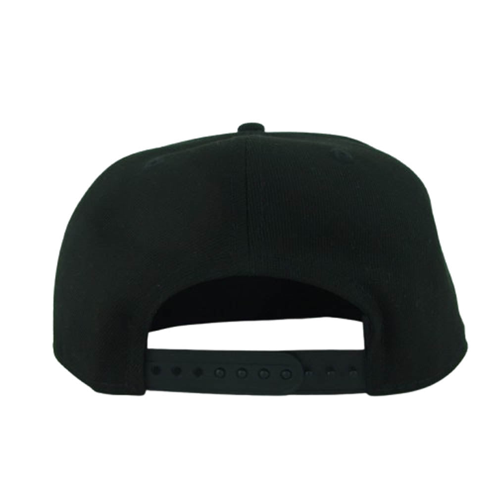 ガヴィル 25SS NEW ERA 9FIFTY GVLS FLAT VISOR CAP スナップバック キャップ 帽子 ブラック系 MEDIUM/LARGE【中古】