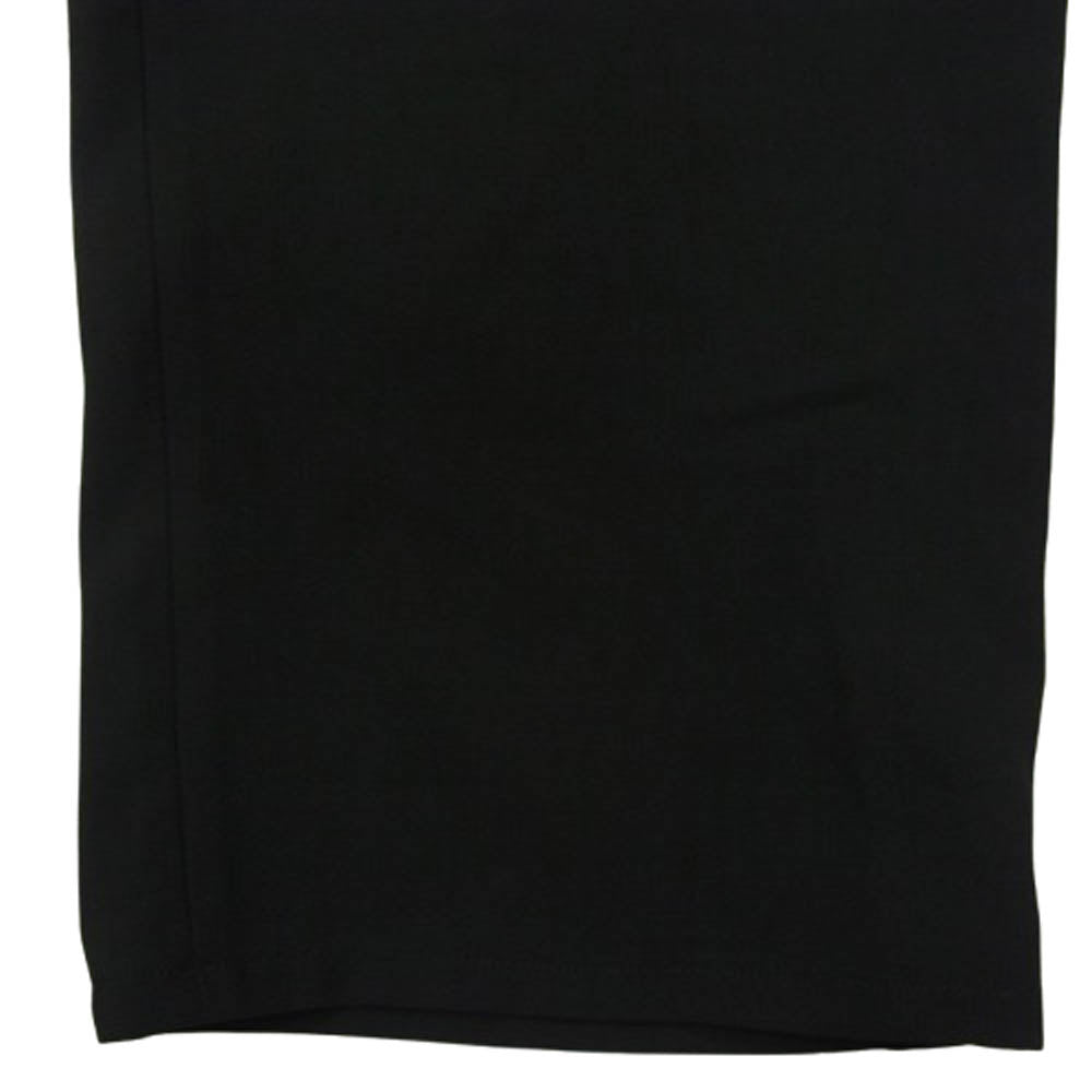 5351プールオム 0250-80-59000-2-2 ベルテッド 1タック 裾ジップ スラックスパンツ ブラック系 46【極上美品】【中古】