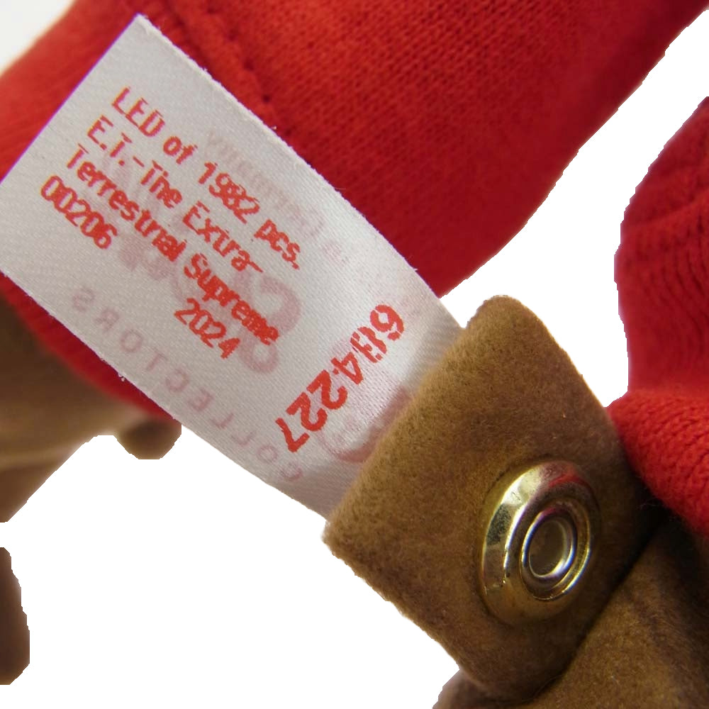 Supreme シュプリーム 25SS Steiff ET MULTI シュタイフ イーティー ぬいぐるみ 人形 レッド系 ブラウン系【新古品】【未使用】【中古】