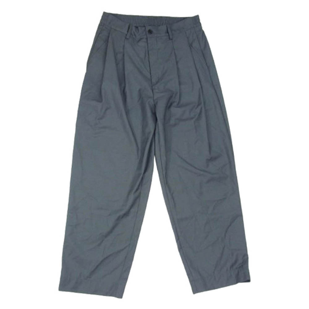 JOURNAL STANDARD ジャーナルスタンダード 25SS 25-030-464-7010 relume レリューム 2025年モデル ヒールカット ルーズ スラックスパンツ グレー系 L【中古】