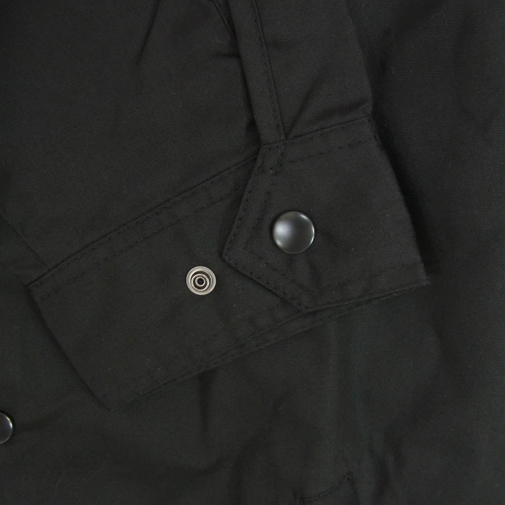 Yohji Yamamoto ヨウジヤマモト G0-J51-901-1 Ground Y グラウンドワイ COTTON TWILL WEATHER CROSS COACH JACKET コーチ ジャケット ブラック系 03【新古品】【未使用】【中古】