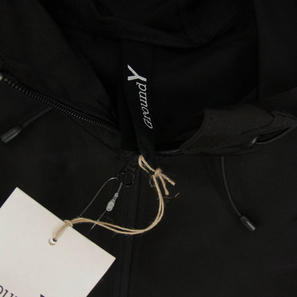 Yohji Yamamoto ヨウジヤマモト G0-J50-900-1 Ground Y グラウンドワイ MINI OXFORD CLOTH SHELL PARKA シェル パーカー ジャケット ブラック系 03【新古品】【未使用】【中古】