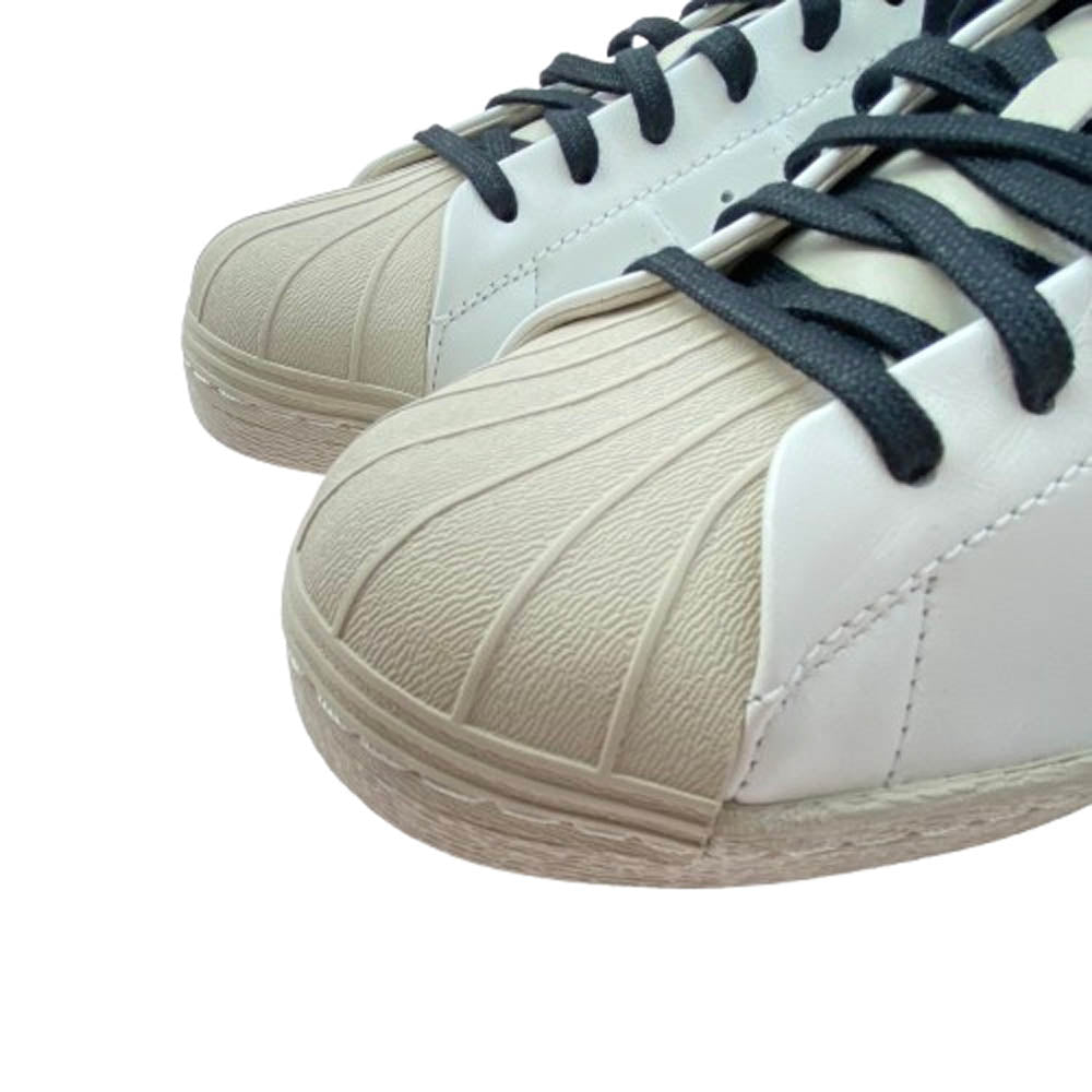 Y-3 Yohji Yamamoto ワイスリー ヨウジヤマモト JQ5002 Yohji Yamamoto adidas SUPERSTAR スーパースター ローカット スニーカー ホワイト系 27cm【極上美品】【中古】