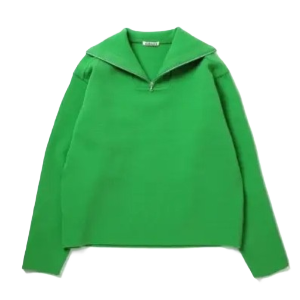 HEAVY MILANO RIB KNIT ZIP TURTLE 画像