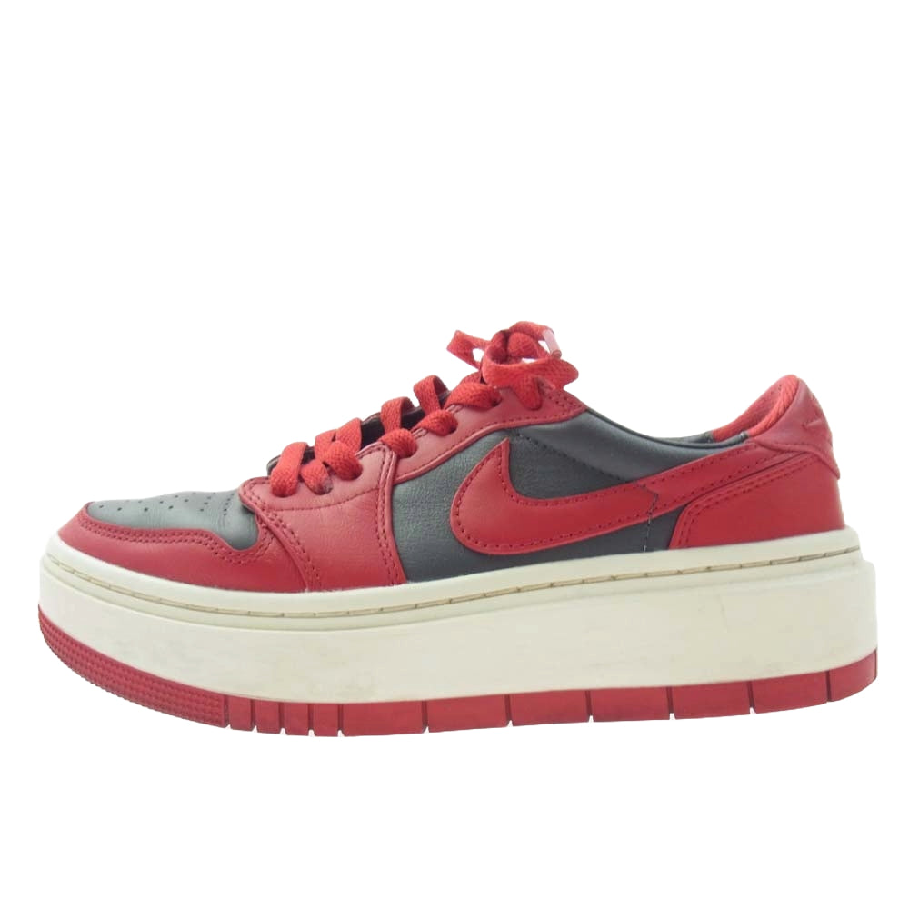 NIKE ナイキ DH7004-006 Women's Air Jordan 1 Elevate Low UNLV ウィメンズ エアジョーダン1 エレベート ロー スニーカー レッド系 グレー系 24cm【中古】