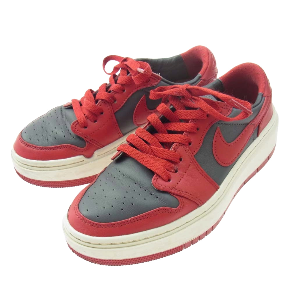 NIKE ナイキ DH7004-006 Women's Air Jordan 1 Elevate Low UNLV ウィメンズ エアジョーダン1 エレベート ロー スニーカー レッド系 グレー系 24cm【中古】