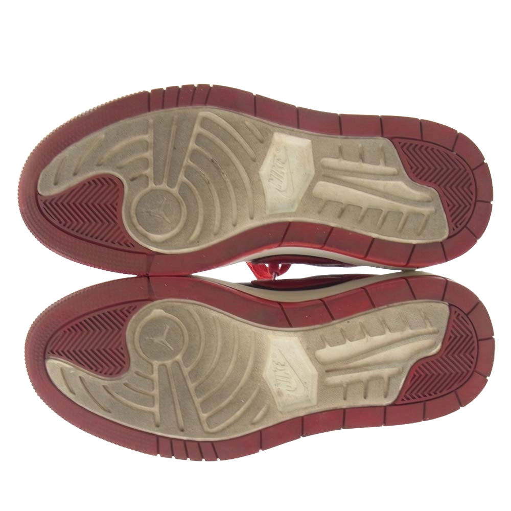 NIKE ナイキ DH7004-006 Women's Air Jordan 1 Elevate Low UNLV ウィメンズ エアジョーダン1 エレベート ロー スニーカー レッド系 グレー系 24cm【中古】