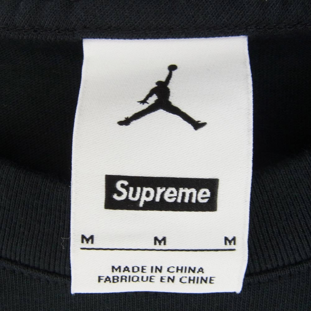Supreme シュプリーム 24aw × Jordan Biggie ジョーダン ビギー 半袖 Tシャツ ブラック系 M【中古】