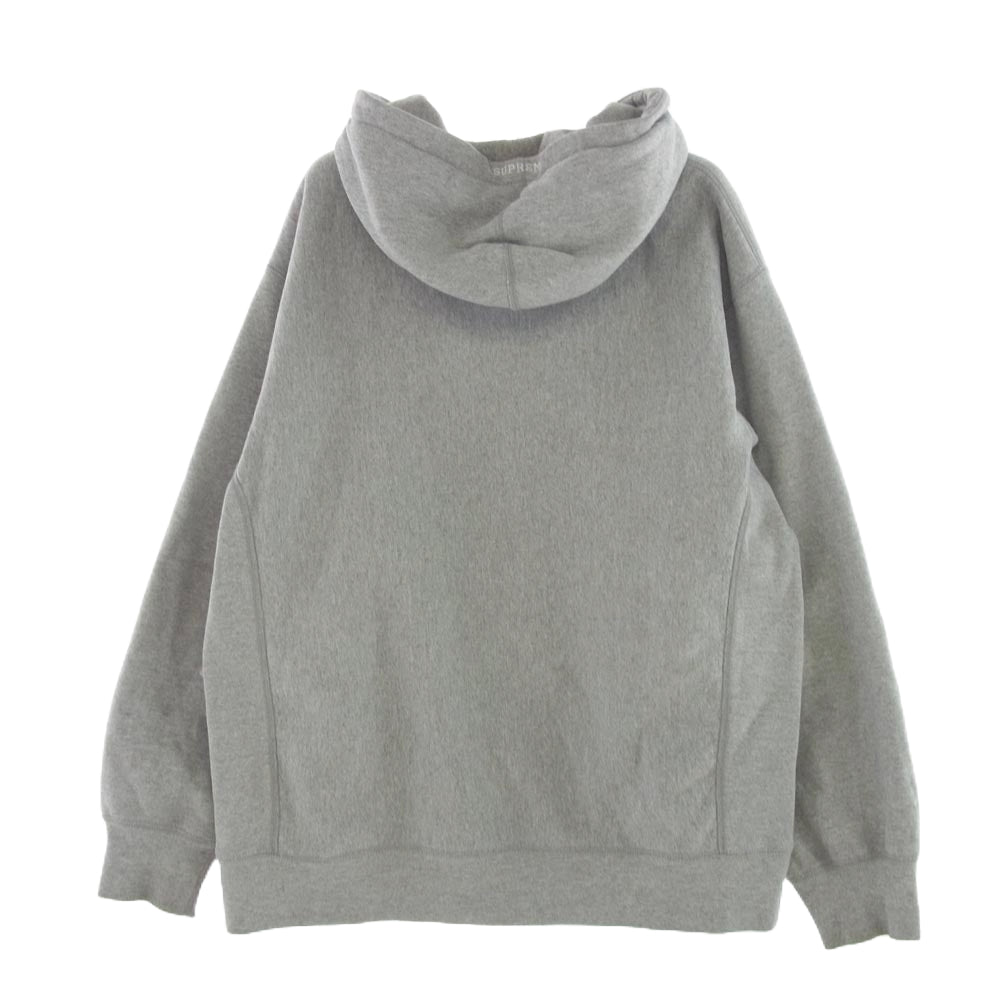 Supreme シュプリーム 20AW S Logo Hooded Sweatshirt  Sロゴ プルオーバーパーカー フーディー グレー系 L【中古】