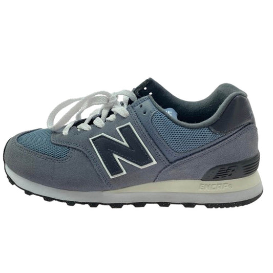 NEW BALANCE ニューバランス U574GGE スエード メッシュアッパー ローカット スニーカー グレー系 25.5cm【美品】【中古】